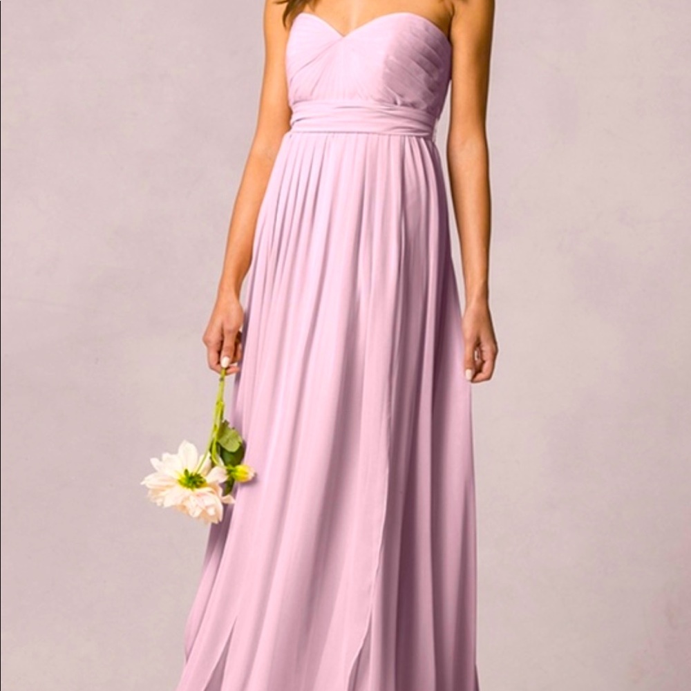Jenny Yoo Mira Bridesmaid Dress in "Sweet Pea"